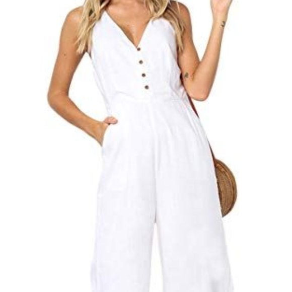 ECOWISH Womens Jumpsuit - Picture 1 of 3